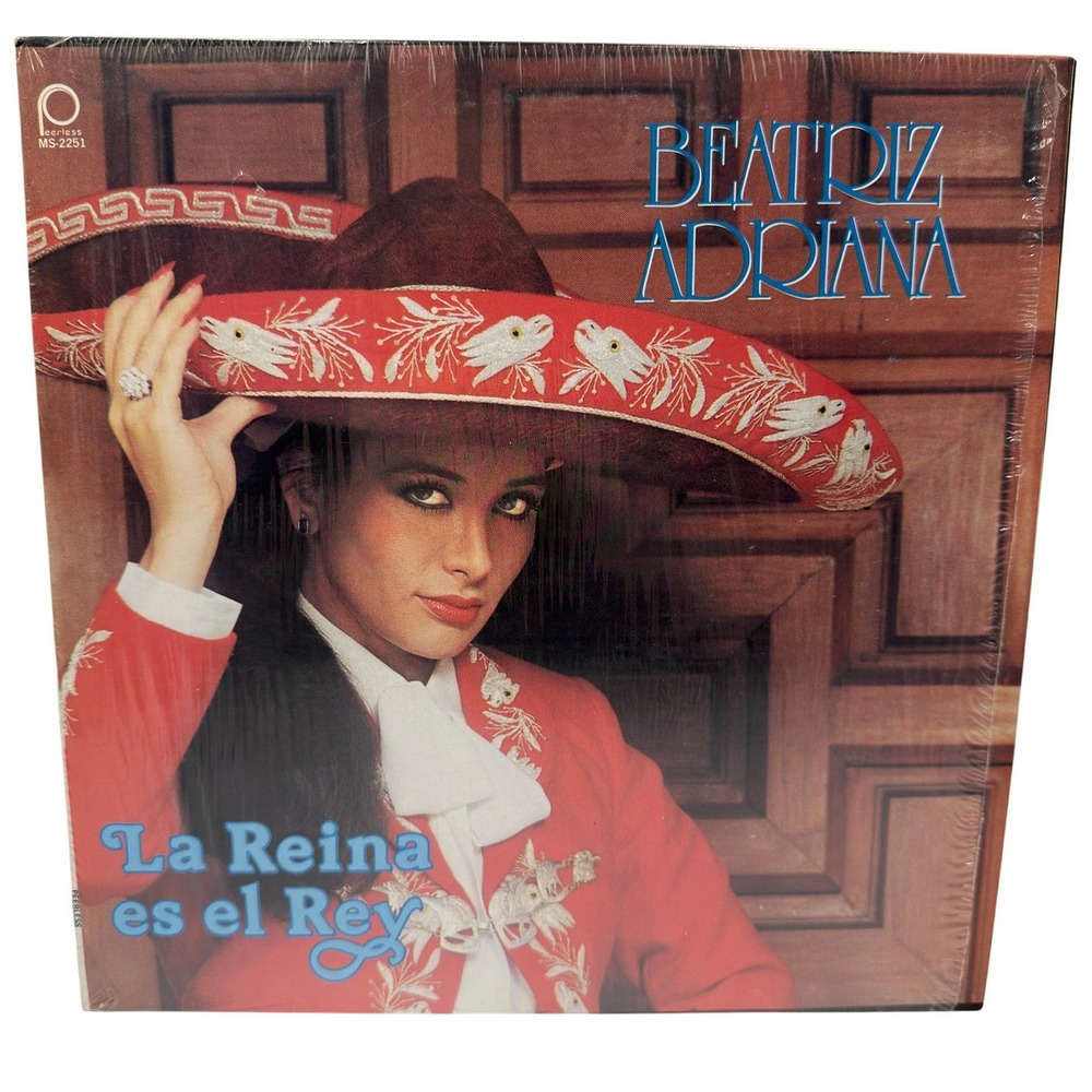 Beatriz Adriana La Reina es el Rey Vinyl LP 1981 Peerless MS-2251 Latin Ranchera
